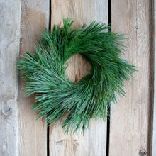 Load image into Gallery viewer, 14 Inch White Pine Fresh Christmas Wreath
