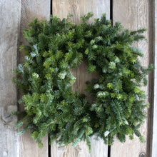 Load image into Gallery viewer, 20 Inch Fresh Fraser Fir Square Wreath