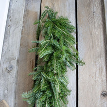 Load image into Gallery viewer, Fresh Fraser Fir Garland (24 in to 18 ft)
