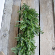 Load image into Gallery viewer, Fresh Fraser Fir Garland (24 in to 18 ft)