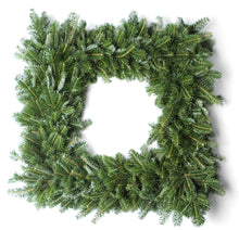 Load image into Gallery viewer, 30 Inch Fraser Fir Square Christmas Wreath

