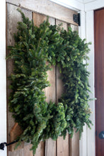 Load image into Gallery viewer, 30 Inch Fraser Fir Square Christmas Wreath

